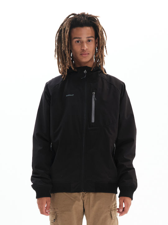 Basehit Winter Jacke Bomber Wasserdicht Schwarz