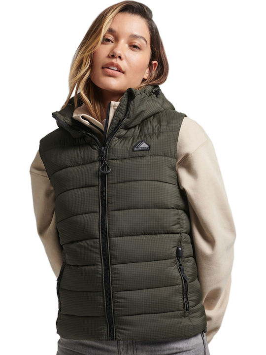 Superdry Women's Short Puffer Jacket for Winter...