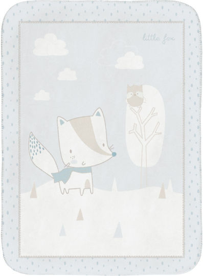 Kikka Boo Pătură Pătuț Little Fox 110x140 cm