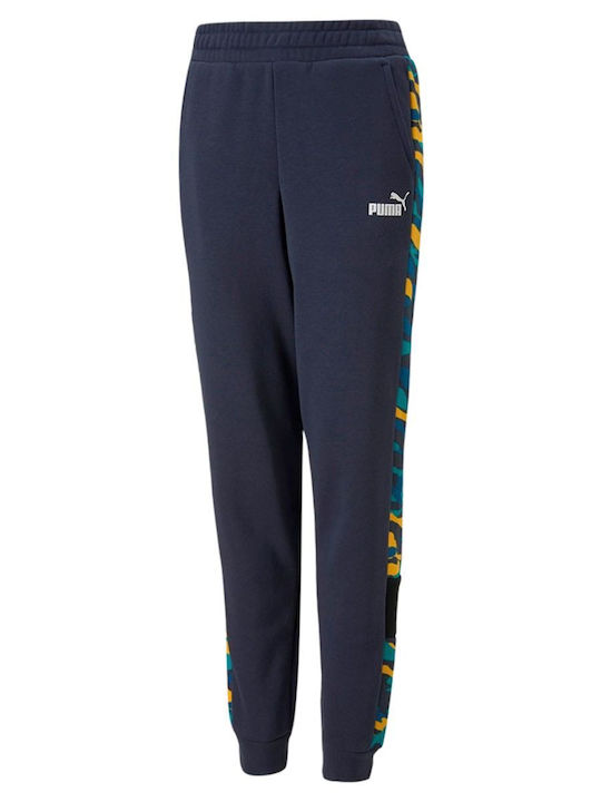 PUMA Παντελόνι Φόρμας Navy Μπλε