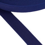 Semi-Rigid Synthetic Strap in Blue Color Width 40 mm and Thickness 1.7 mm - 25 Meters