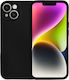 Vivid Silicone Back Cover Silicone Black (iPhon...