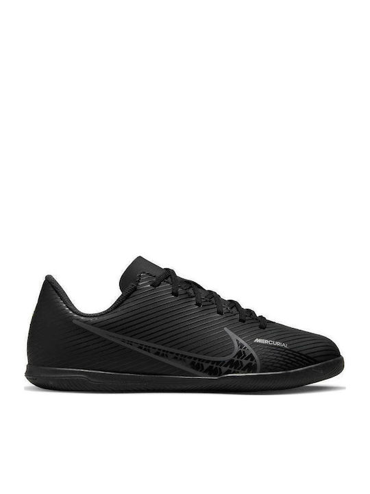Nike Mercurial Vapor 15 Club IC Παιδικά Ποδοσφαιρικά Παπούτσια Σάλας Μαύρα
