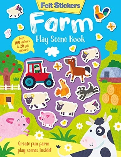 Felt Stickers Farm Play Scene Book Felt Stickers Farm Play Scene Book