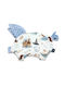 La Millou Βρεφικό Μαξιλάρι Ύπνου Sleepy Pig Prince Wind Blue 35x40εκ.