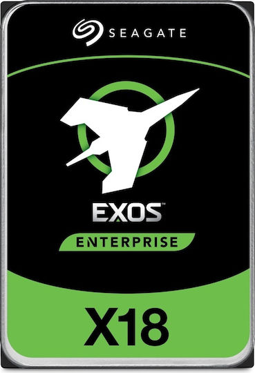 Seagate Exos X18 FastFormat 12Gb/s SAS 14TB Хард диск Σκληρи дискове 3.5" SAS 3.0 7200обороти в минута с 256МБ Кеш за NAS / Server ST14000NM004J