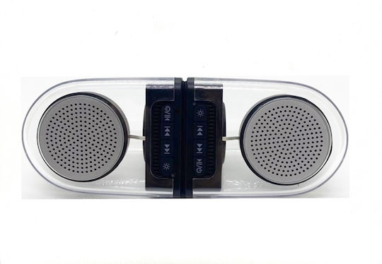 Moxom Ηχείο Bluetooth με Διάρκεια Μπαταρίας έως 8 ώρες Διάφανο MX-SK31
