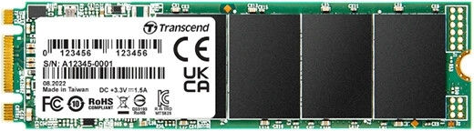 Transcend 825S SSD 500GB M.2 mit SATA III Verbindung
