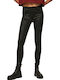 Regent Women's High-waisted Fabric Trousers Skinny Fit Black