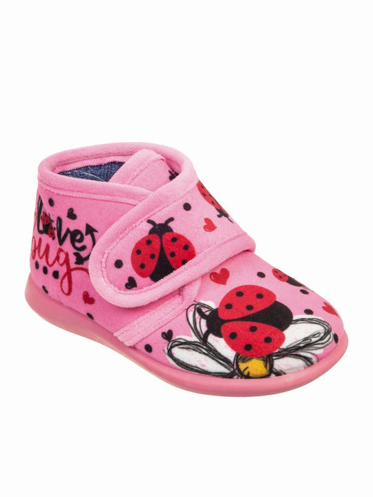 Kinderhausschuhe Stiefel Rosa