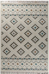 Tzikas Carpets Tenerife 54097-230 Rug Rectangular Timp de vară made of Jute cu franjuri Bej