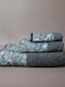 White Fabric White Fabric Hand Towel Cashel 30x50cm Gray Weight 600gsm