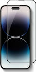 Vivid Sticlă călită pe toată fața Negru (iPhone 14 Pro Max) VITEMP298BK