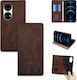 Sonique Vintage Wallet Δερματίνης Καφέ (Huawei ...