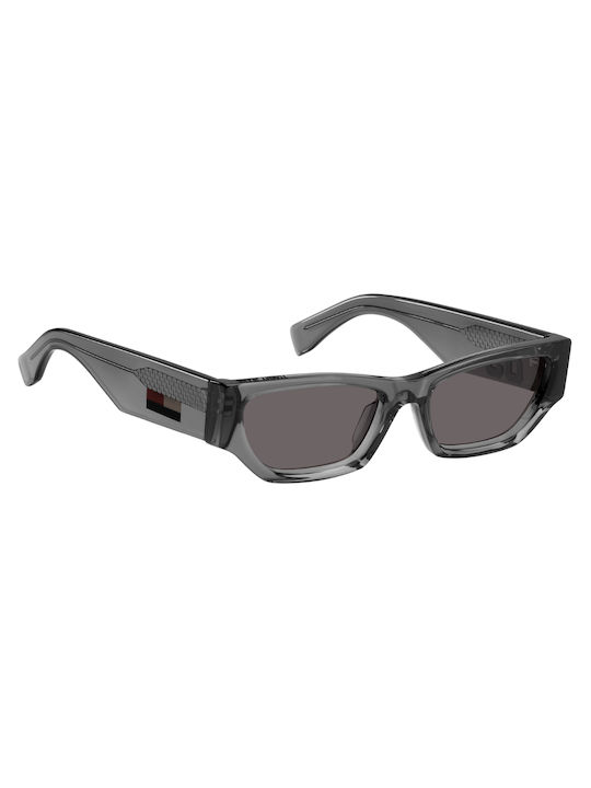 Tommy Hilfiger Sunglasses with Gray Plastic Frame and Gray Lens TJ0093/S KB7/IR