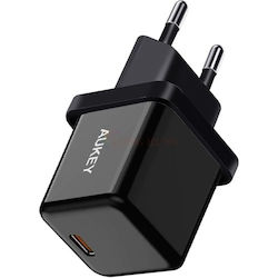 Aukey Зарядно без кабел с USB-C порт 20W Power ...
