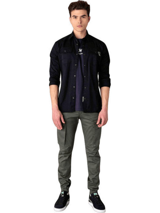 Cover Jeans Army Παντελόνι Cargo Ελαστικό σε Lo...