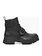 Ashton Leather Women's Ankle Boots Black
