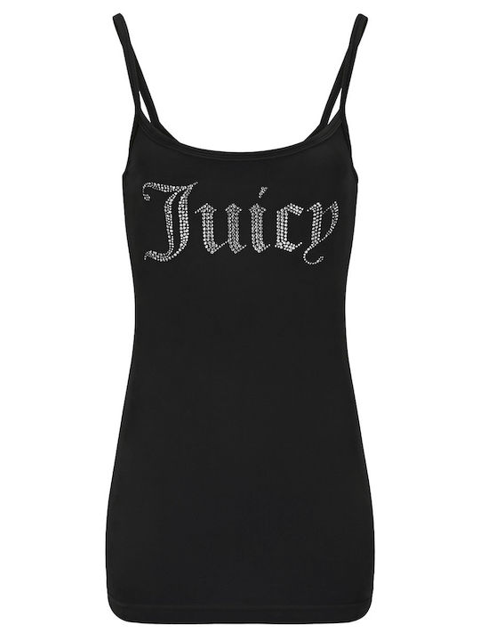 Juicy Couture Mini Καλοκαιρινό All Day Φόρεμα Αμάνικο Μαύρο