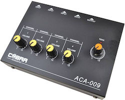 Cobra ACA-009 Analoger Mischpult 4.0 Kanäle Cobra ACA-009 Analoger Mischpult 4.0 Kanäle