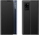 Hurtel New Sleep Buchen Sie Synthetisches Leder Schwarz (Galaxy M53 5G)
