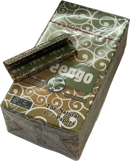 GreenGo Unbleached Χαρτάκια Στριφτού Τσιγάρου 1+1/4 50 φύλλα 50τμχ