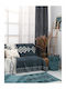 Palamaiki Dreisitzer-Sofa Wurf Biston 180x300cm Petrol