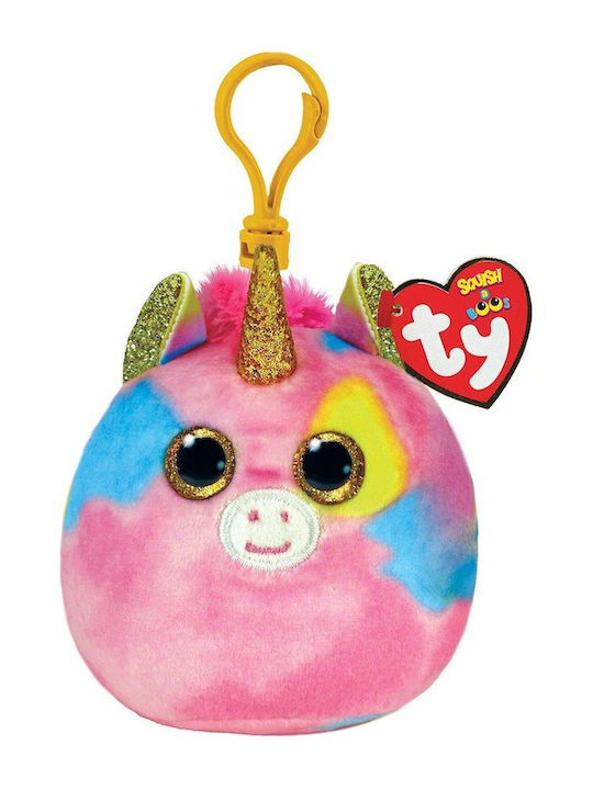 TY Squishy Beanies Fabric Keychain Fantasia