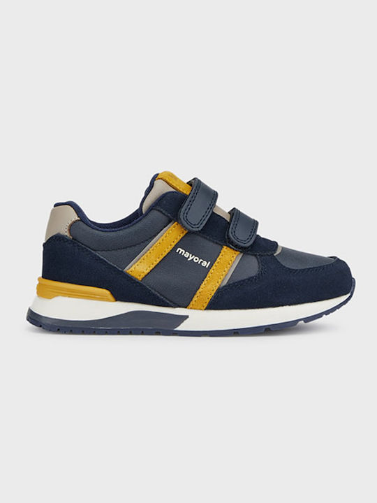 Mayoral Παιδικά Sneakers Urban με Σκρατς για Αγόρι Navy Μπλε