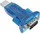 Μετατροπέας Serial male σε USB-A male Μπλε 1τμχ MD1405