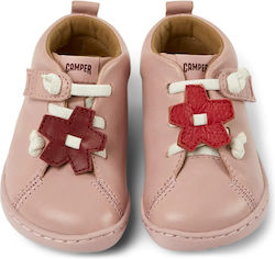 Camper Baby Soft Sole Boots Pink