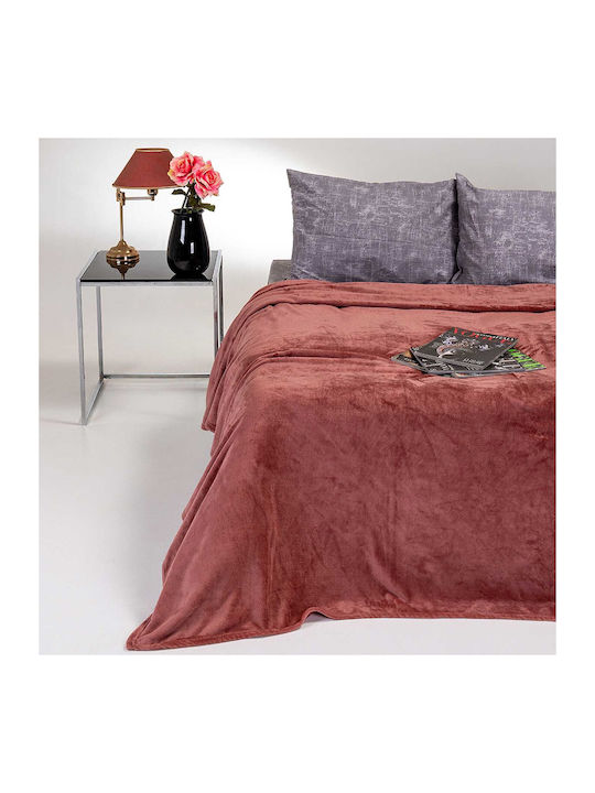 Melinen Tokyo Blanket Fleece Single 160x220cm. Apple
