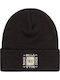 Theme Beanie Beanie Knitted in Black color