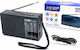 NS-8088BT Mini Radio with USB Black