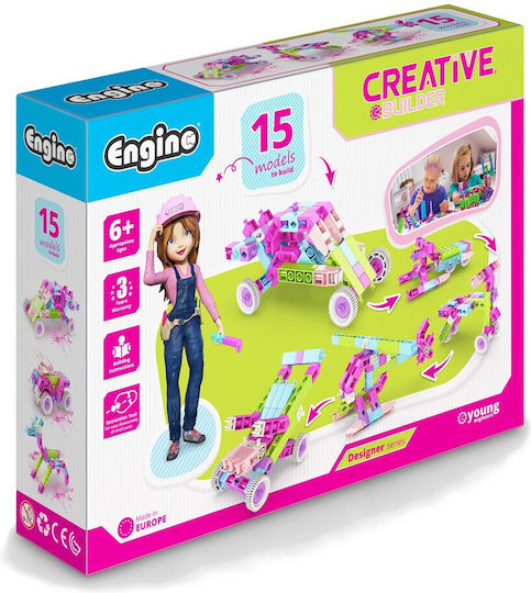 Engino Παιχνίδι Κατασκευών Πλαστικό Creative Builder για Παιδιά 6+ Ετών
