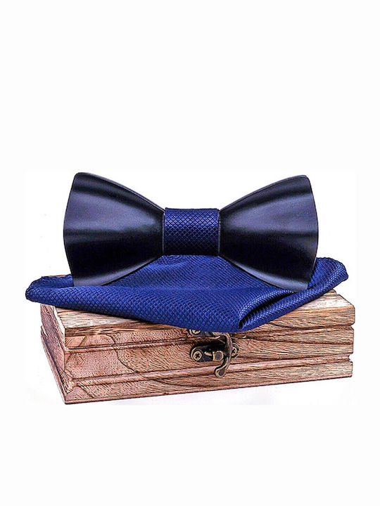 Legend Accessories Σετ Ξύλινo Παπιγιόν με Μαντή...