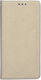 NetOne Style Smart Buchen Sie Synthetisches Leder Gold (iPhone 14 Pro Max)