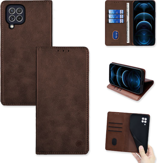 Sonique Vintage Wallet Δερματίνης Καφέ (Galaxy M53 5G)
