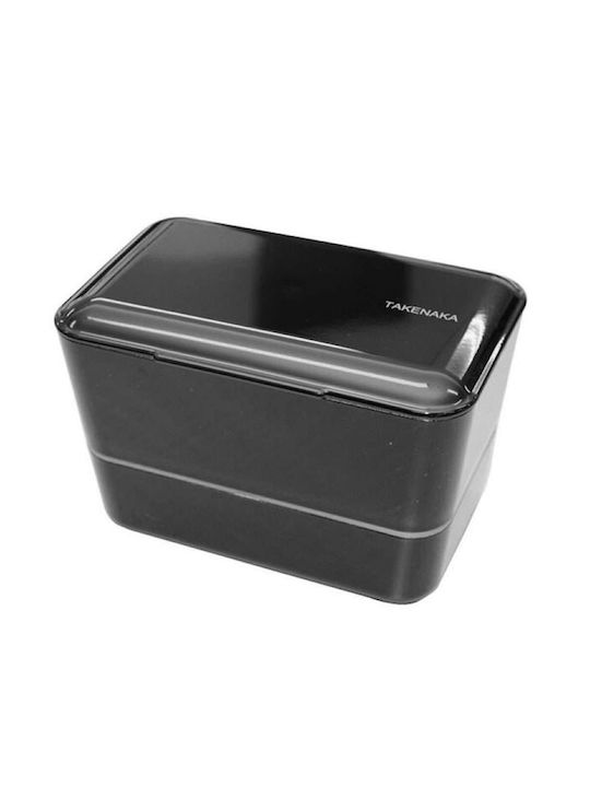 Bento Βox Lunchbox Kunststoff Schwarz 1150ml 1Stück