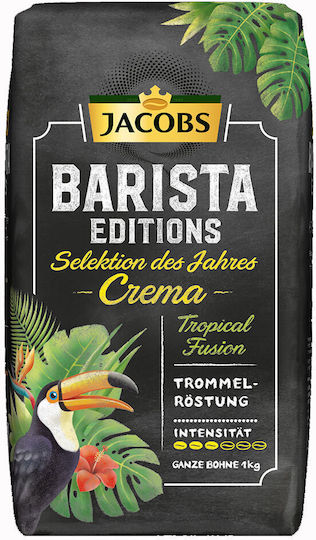 Jacobs Cafea Espresso Barista Edition Crema Fuziune Tropicală Boabe 1kg