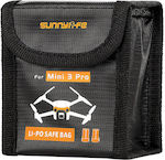Sunnylife Battery Bag Drone Battery Bag Black for DJI Mini 3 Pro