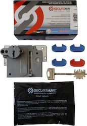 Securemme New Type 25SM Securmap (Nucleo)-Left Armoured Door Combination