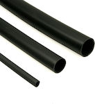 Heat Shrinkable Tube 6.4mm Black