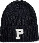 Pepe Jeans Sabrina Ribbed Beanie Cap Navy Blue