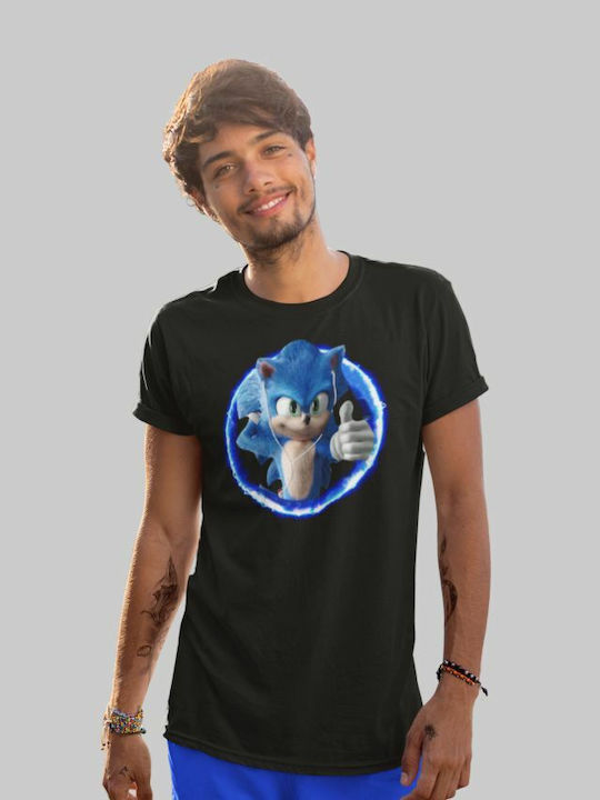 Sonic t-shirt - BLACK