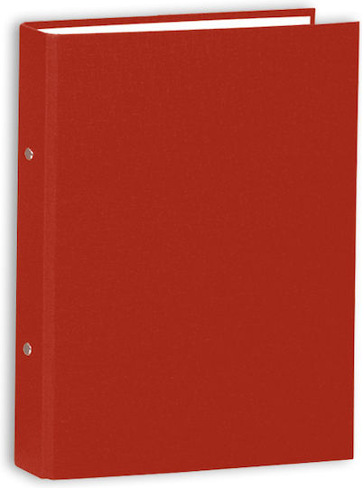 Skag Clipboard with 4 Rings 4/25 for Paper A4 Red 290-4-25 1pcs