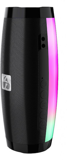 Powertech Ηχείο Bluetooth 10W με Ραδιόφωνο και Διάρκεια Μπαταρίας έως 3 ώρες Μαύρο PT-1034