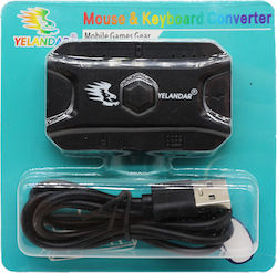 Yelandar Yelandar Maus- und Tastatur-Adapter USB-Hub 2 Anschlüsse (USB-A) Yelandar Yelandar Maus- und Tastatur-Adapter USB-Hub 2 Anschlüsse (USB-A)
