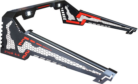 GroupAK Roll Bar Καρότσας Αυτοκινήτου για Nissan Navara 2003+