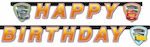 Happy Birthday Cars Garland for Party Disney Cars 1pcs